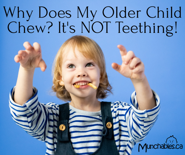 Why Does My Older Child Chew? It's NOT Teething!
