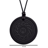 Munchables Oreo Chew Necklace is 5.5cm in diameter