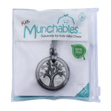 Munchables chewelry comes in a re-usable package
