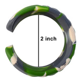 Munchables Teen Cuff Chew Bracelet has an interior diameter of 2"