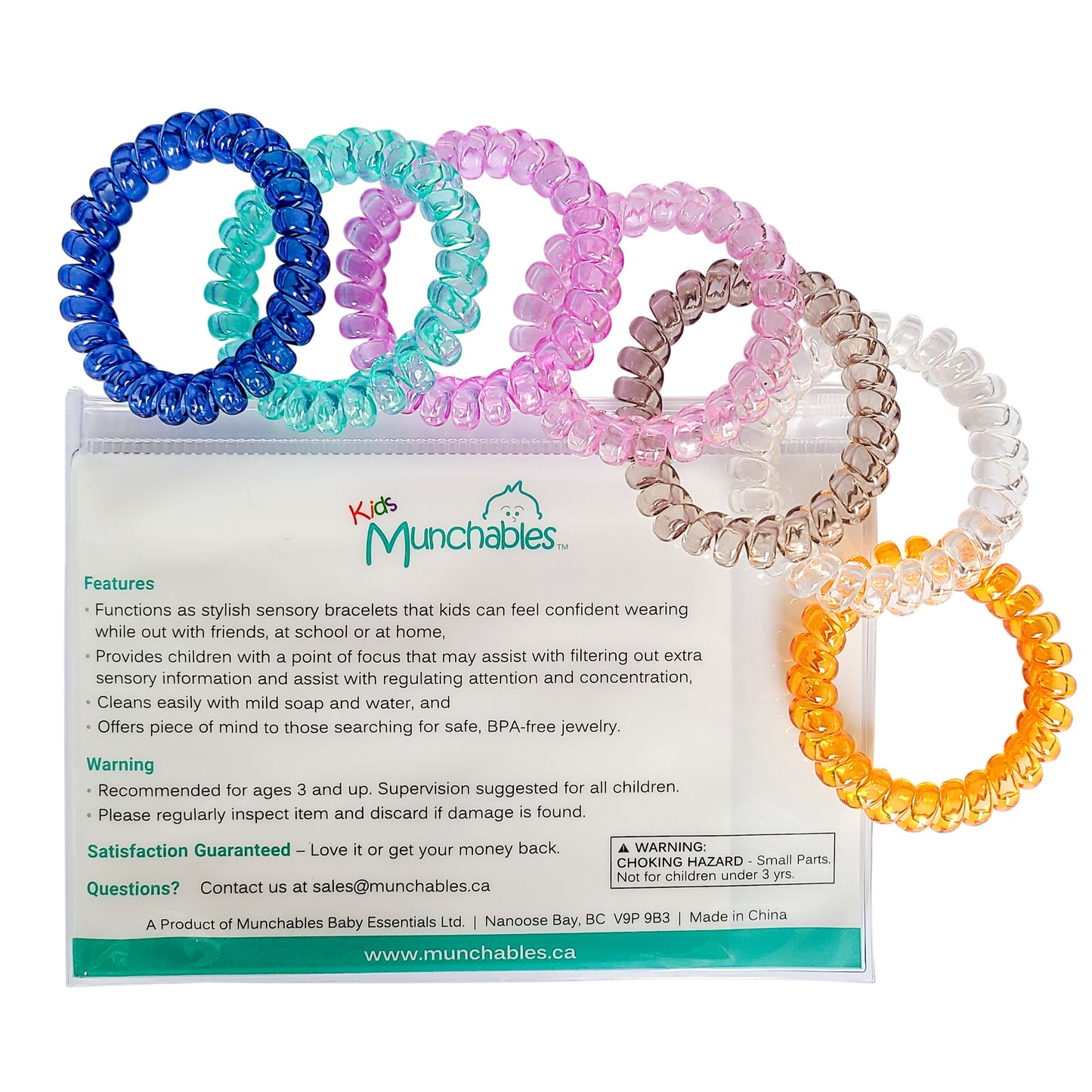 Stretchy Coil Fidget Bracelets