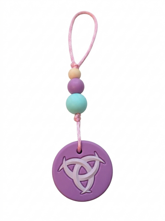 Clearance - Chewy Zipper Pull (Purple Infinity)