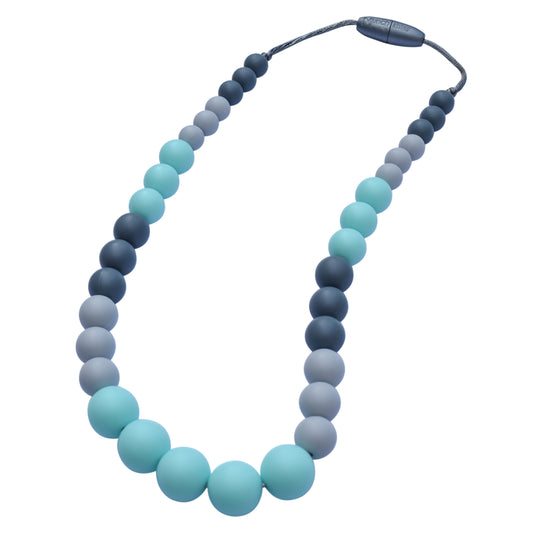 Mint Sweet Pea Chew Necklace