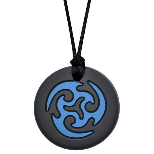 Ninja Star - Medium Chew - Chewelry Pendant for Oral Seekers & Shirt Chewers