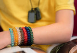Munchables Stimming Fidget Bracelets worn by boy