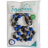 Munchables Camo Sensory Chew Necklace in recloseable zip-lock bag which is ideal for clean, easy storage.