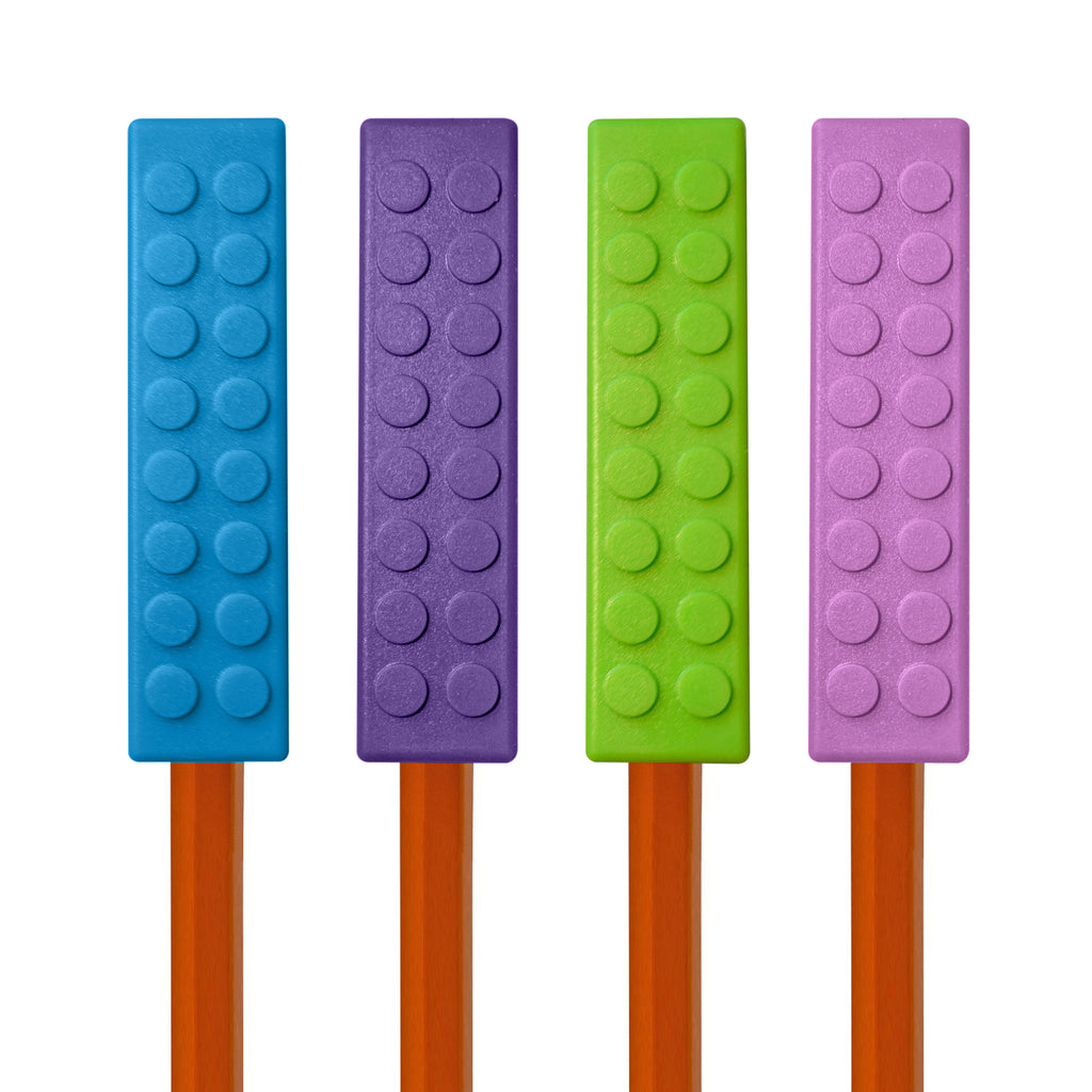 Embouts de Crayon, Dsaren 5 Sûr Silicone Oral Motor Chew Pencil Toppers  Idéal pour Bébé ou Besoins Spéciaux de l'autisme - Cdiscount Santé - Mieux  vivre