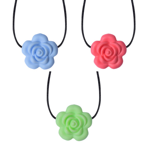 Set of 3 Munchables Rose Chew Necklaces