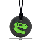 Munchables Dino Skull Chewelry with Diameter Measurements of 2" or 5cm.