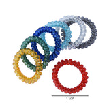 Munchables Stretchy Coil Stim Bracelets Measure  1 1/2" in diameter