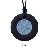 Munchables Tire Chewelry has a diameter of 4cm