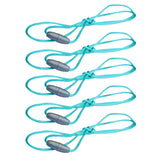 Munchables Replacement Lanyards for Chew Necklaces - Set of 5 Aqua