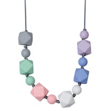 Soft Geo Chew Necklace